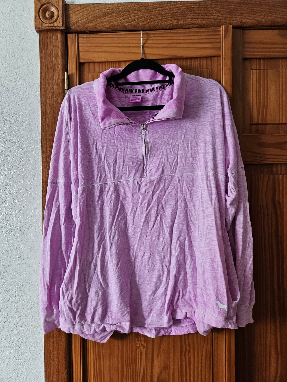 Victoria's Secret PINK Heathered Bubblegum Pink Tee